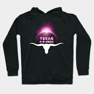 America Totality 04 08 24 Total Solar Eclipse 2024 Texas Hoodie